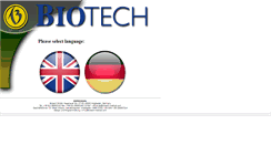 Desktop Screenshot of biotech-medical.com