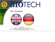 Tablet Screenshot of biotech-medical.com